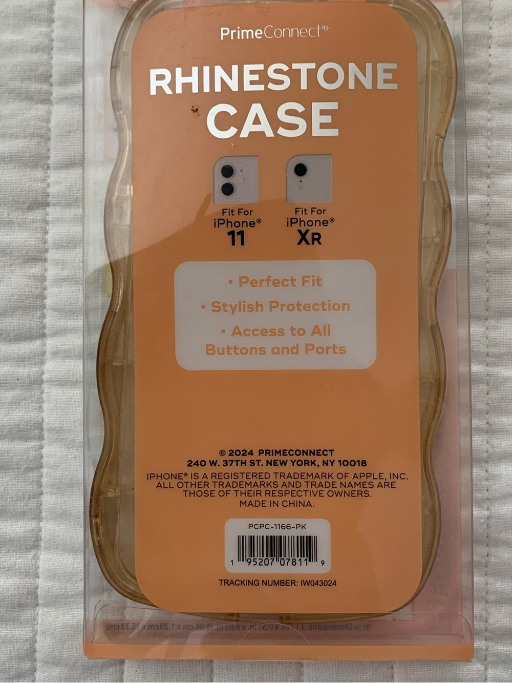 Multicolor Rhinestone iPhone 11 / XR Case - Picture 4 of 4